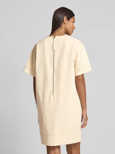 JAKE*S STUDIO WOMAN Minikleid mit Rundhalsausschnitt Offwhite 5