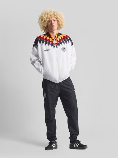 adidas Sportswear Regular Fit Trainingsjacke mit DFB-Logo-Detail Weiss 1