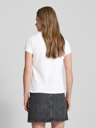 More & More T-Shirt mit Paillettenbesatz Offwhite 5