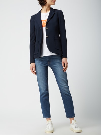 MOS MOSH Blazer met 2-knoopssluiting, model 'Viga' Marineblauw - 1