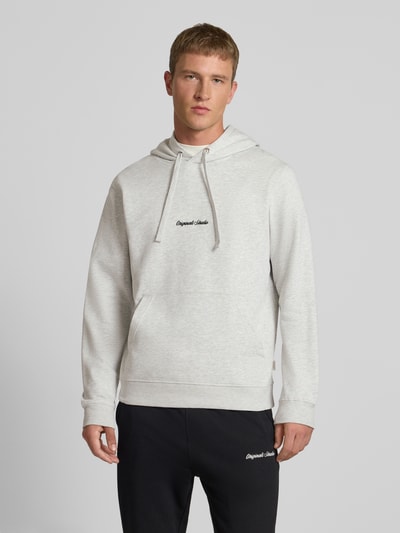 Jack & Jones Hoodie mit Känguru-Tasche Offwhite Melange 4