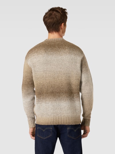 SELECTED HOMME Strickpullover mit Farbverlauf Modell 'GAARD' Beige 5