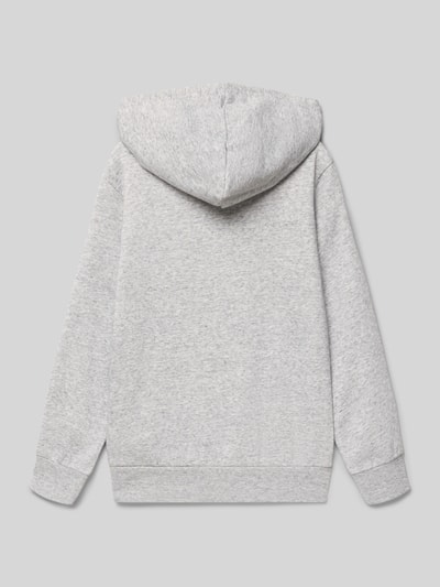 CHAMPION Hoodie met labelstitching en kangoeroezak Middengrijs gemêleerd - 3