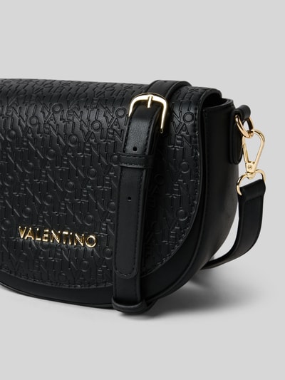 VALENTINO BAGS Umhängetasche mit Strukturmuster Modell 'FALAK' Black 2