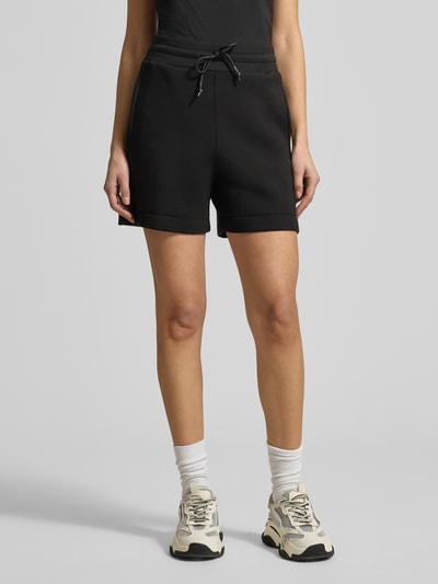 GUESS Activewear Regular Fit Shorts aus Viskose-Mix Black 4