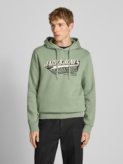 Jack & Jones Hoodie mit Kapuze Gruen 4