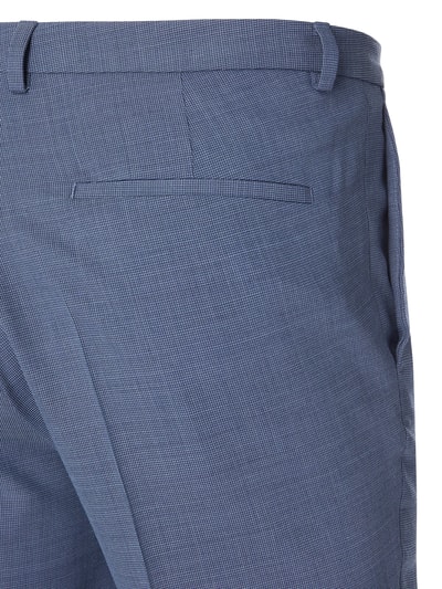 HUGO Extra Slim Fit Anzughose mit Stretch-Anteil Modell 'Hesten' Bleu 4