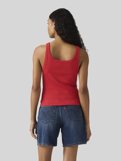 Levi's® Slim Fit Top aus Baumwoll-Mix Rot 5