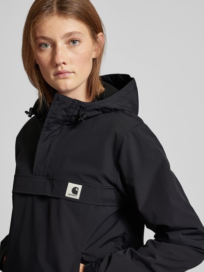 Carhartt Work In Progress Windbreaker mit Kapuze Modell 'NIMBUS PULLOVER' Black 3