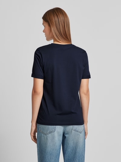 Vila T-Shirt mit Statement-Print Modell 'KINA' Dunkelgrau 5