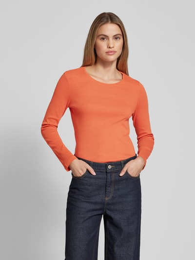 Christian Berg Woman Longsleeve met ronde hals Terracotta - 4