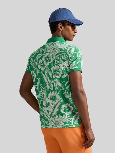 Polo Ralph Lauren Regular Fit Poloshirt aus reiner Baumwolle Gruen 5