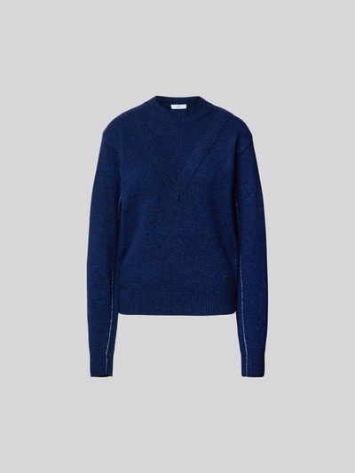 Rabanne Pullover mit Stehkragen Marine 2