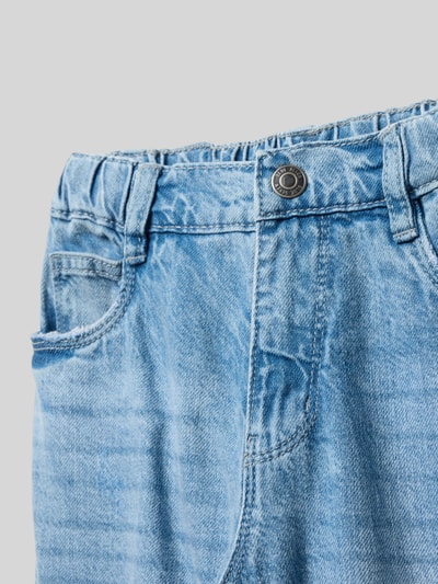 Blue Seven Straight Fit Jeans mit teilelastischem Bund Blau 2