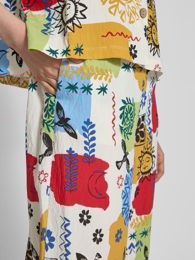 Apricot Kuloty z wpuszczanymi kieszeniami Złamany biały 3