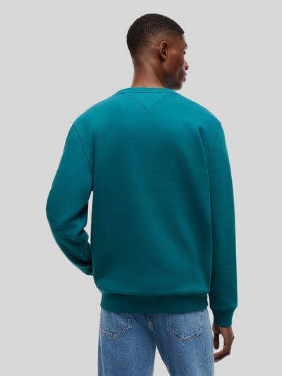 Tommy Jeans Regular Fit Sweatshirt aus Baumwoll-Mix Gruen 5