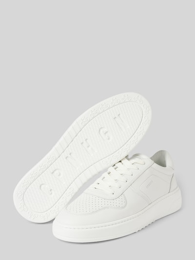 Copenhagen Ledersneaker mit Label-Details Weiss 4