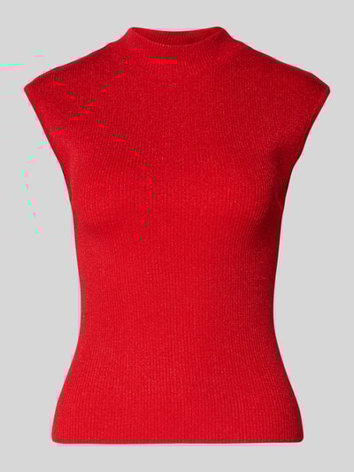 ICHI Tanktop in Strick-Optik Modell 'CODY' Rot 2