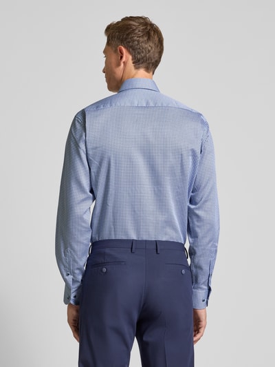 ETERNA Regular Fit Freizeithemd mit Kentkragen Bleu 5