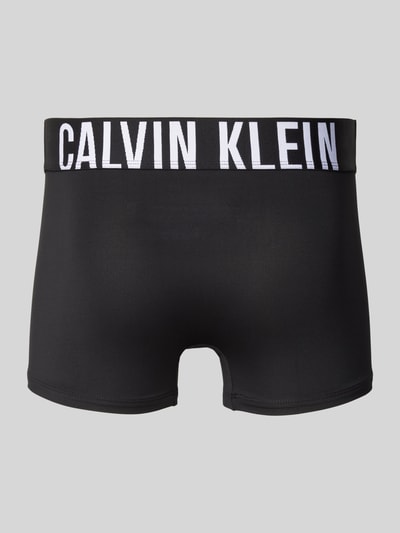 Calvin Klein Underwear Trunks mit elastischem Label-Bund im 3er-Pack Black 3