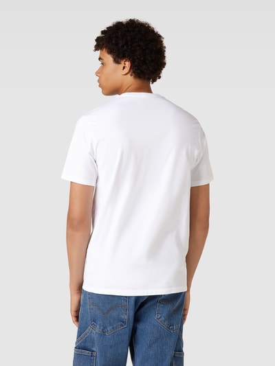 Levi's® T-Shirt mit Label-Patch Weiss 5