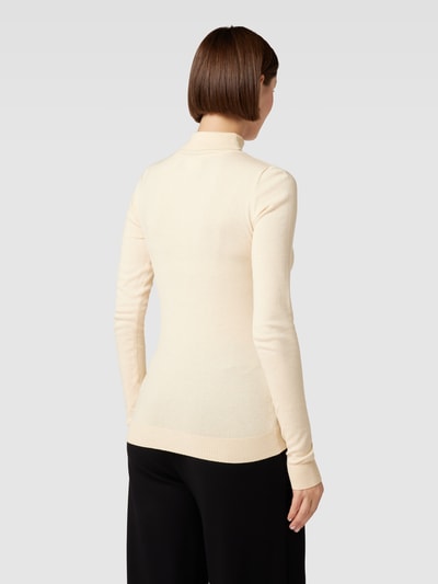 OBJECT Strickpullover mit Rollkragen Modell 'Thess' Beige Melange 5