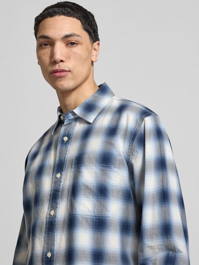 Levi's® relaxed fit vrijetijdsoverhemd van puur katoen Marineblauw - 3