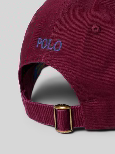 Polo Ralph Lauren Cap mit Label-Stitching Bordeaux 3