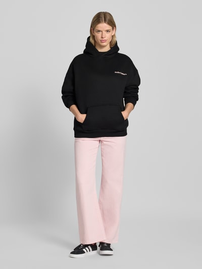 ANOTHER COTTON LAB Oversized Hoodie mit Kapuze Anthrazit 1