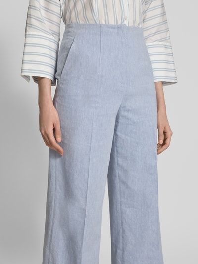 Christian Berg Woman Selection Straight Leg Stoffhose mit Bügelfalten Jeansblau 3