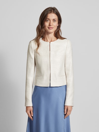 Jake*s Collection Blazer met haakjessluiting Beige - 4