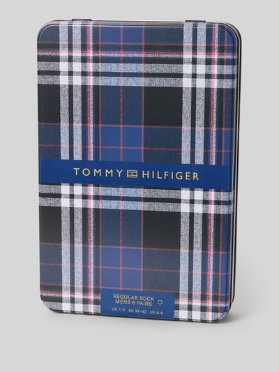 Tommy Hilfiger Socken mit Logo-Detail im 6er-Pack Marine 3