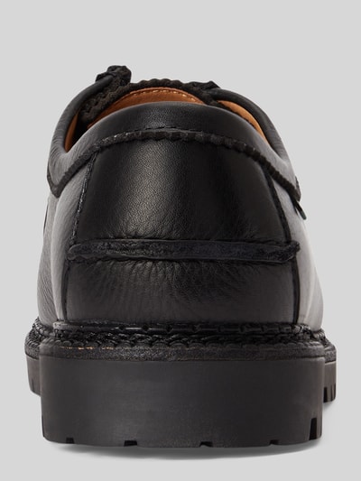 Polo Ralph Lauren Schnürschuhe aus echtem Rindsleder Modell 'JETT APRON' Black 4