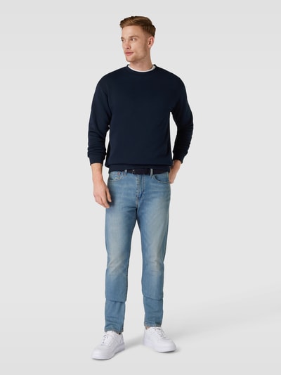 Jack & Jones Sweatshirt mit Rundhalsausschnitt Modell 'BRADLEY' Dunkelblau 1