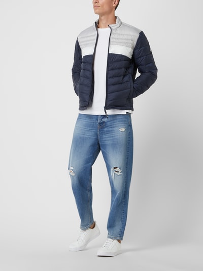 Jack & Jones Gewatteerd jack met opstaande kraag Donkerblauw - 1