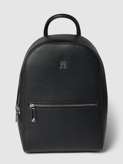 Tommy Hilfiger Rucksack mit Label-Applikation Black 1