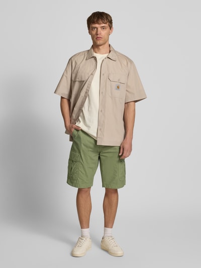 Tommy Jeans Szorty cargo o kroju regular fit z czystej bawełny model ‘OTIS’ Oliwkowy 1