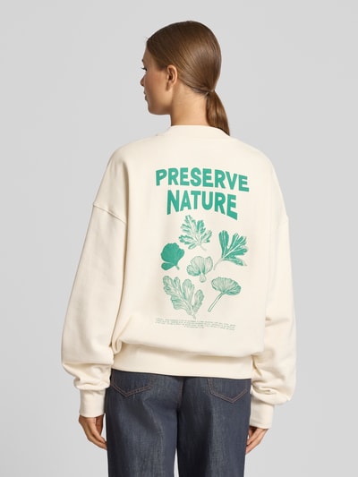 Armedangels Oversized Sweatshirt aus reiner Baumwolle Modell 'ALIZAA' Offwhite 5