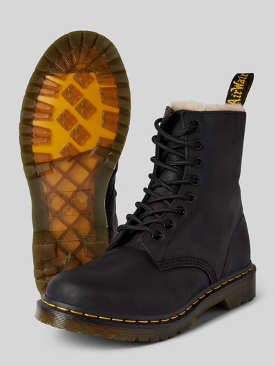 Dr. Martens Schnürboots aus Leder mit Innenfutter Modell 'Serena' Black 3