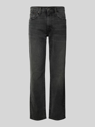 Levi's® Tapered Fit Jeans im 5-Pocket-Design Modell '502™' Dunkelgrau 1