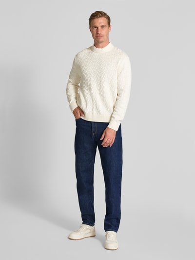 Edwin Straight Leg Jeans im 5-Pocket-Design Modell 'COSMOS' Dunkelblau 1