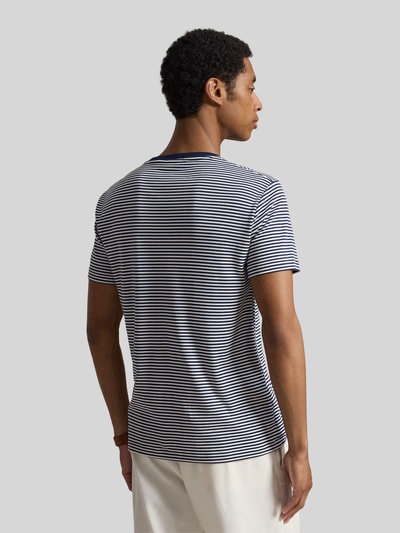 Polo Ralph Lauren męski t-shirt o kroju regular fit z czystej bawełny Granatowy 5