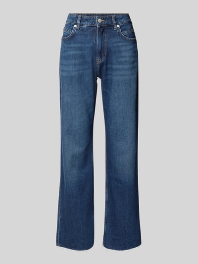 BOSS Orange Regular Fit Bootcut-Jeans aus Baumwoll-Mix Modell 'C_ANGELA MR' Dunkelblau 2