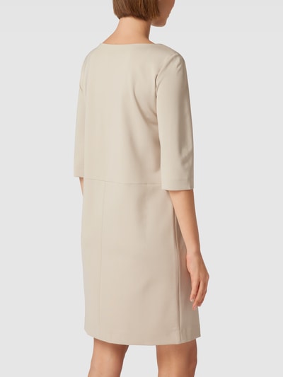 MaxMara Leisure Mini-jurk met steekzakken opzij, model 'CALI' Beige - 5