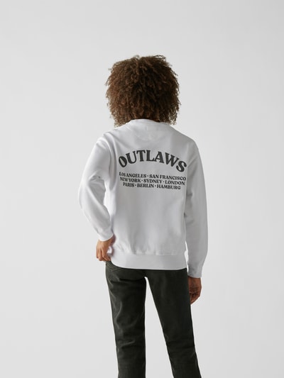 Anine Bing Sweatshirt mit Brand-Detail Weiss 5