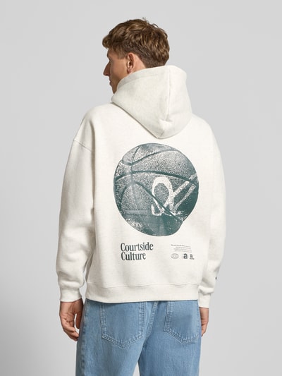 ANOTHER COTTON LAB Hoodie mit Kapuze Hellgrau 5