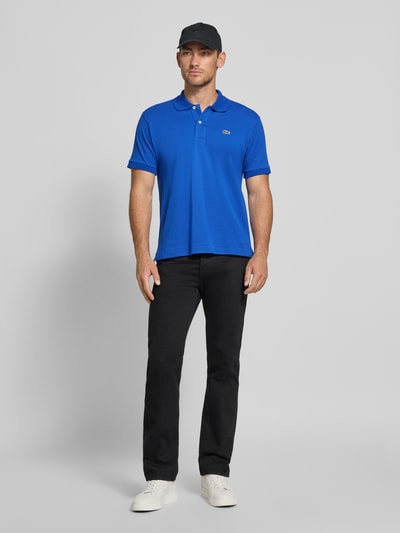Lacoste Regular fit poloshirt van puur katoen Koningsblauw - 1