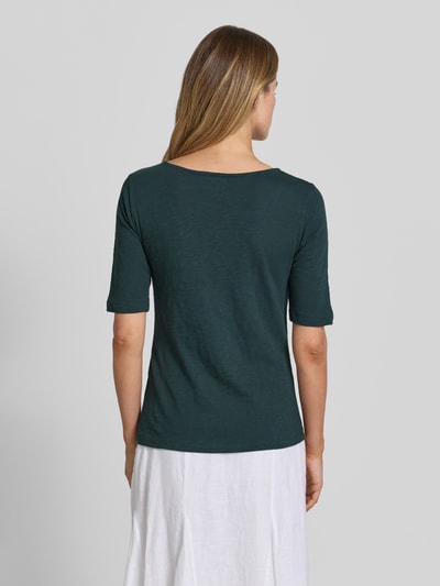 Christian Berg Woman T-shirt z dekoltem typu łódka Miętowy 5