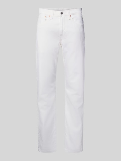 Levi's® Jeans o kroju tapered fit z mieszanki bawełny i lyocellu model '502™ TAPER' Biały 2