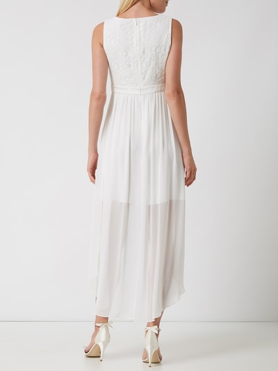 Jake*s Cocktail Cocktailkleid aus Spitze und Chiffon  Offwhite Melange 4